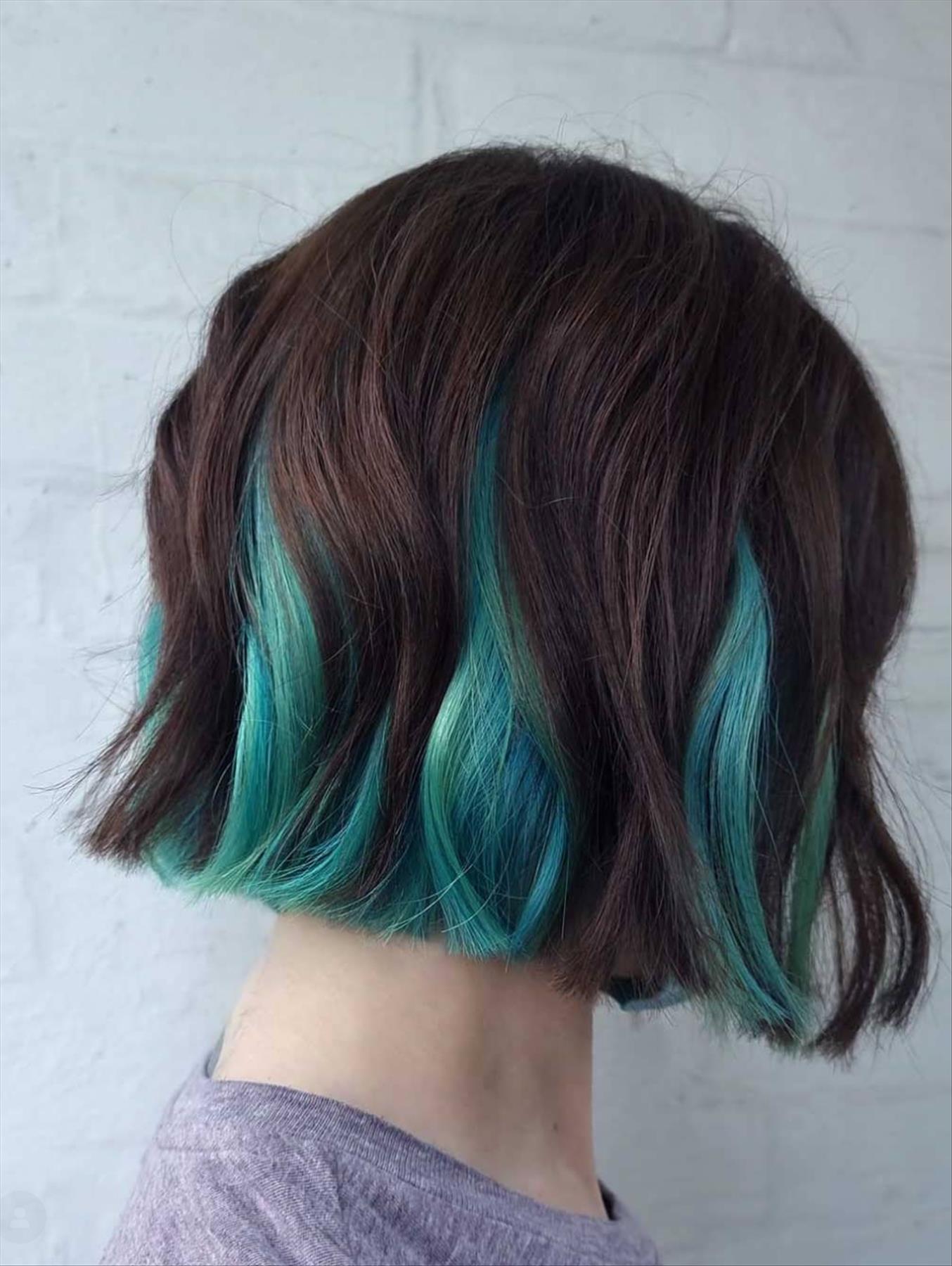 Cool hair color ideas for short hair and fine hair