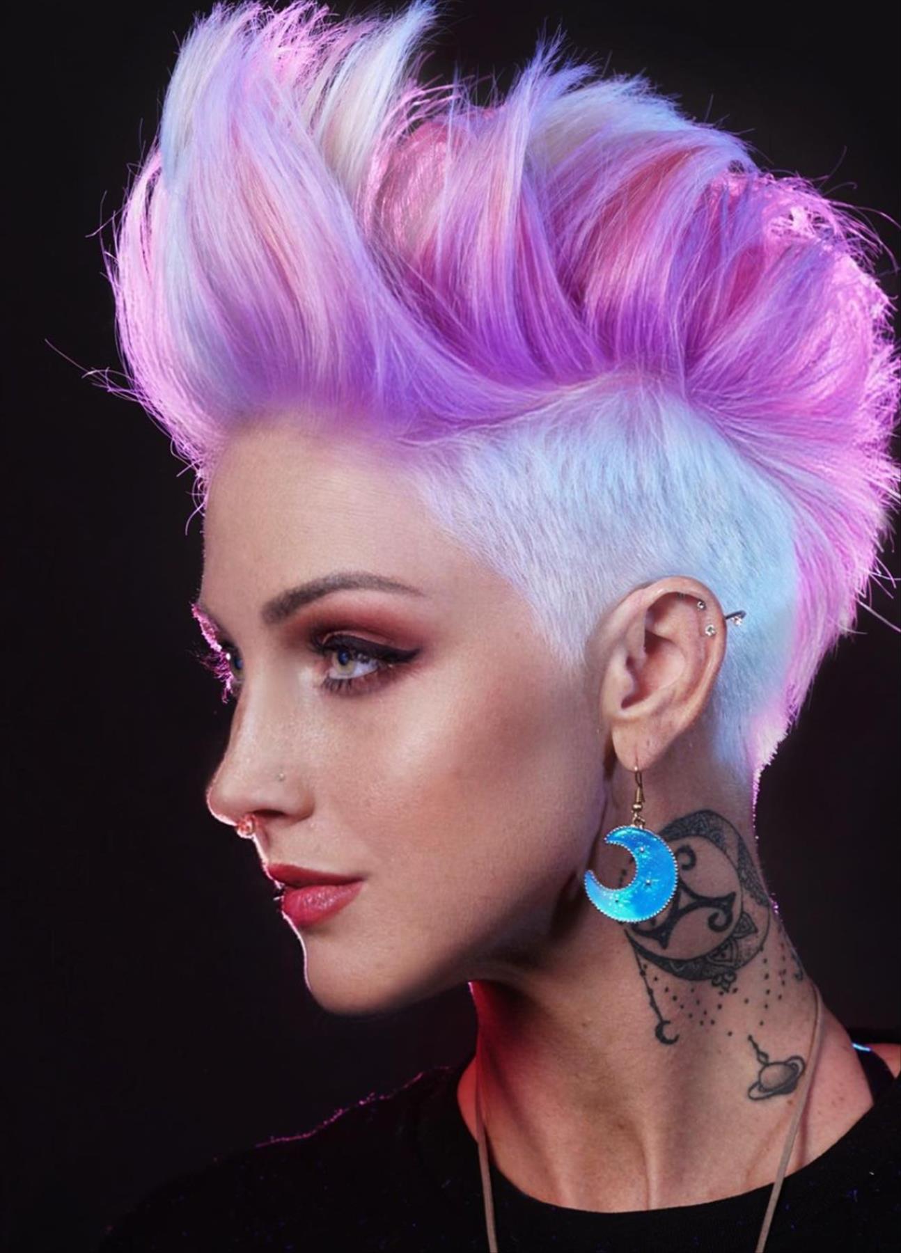 Cool hair color ideas for short hair and fine hair