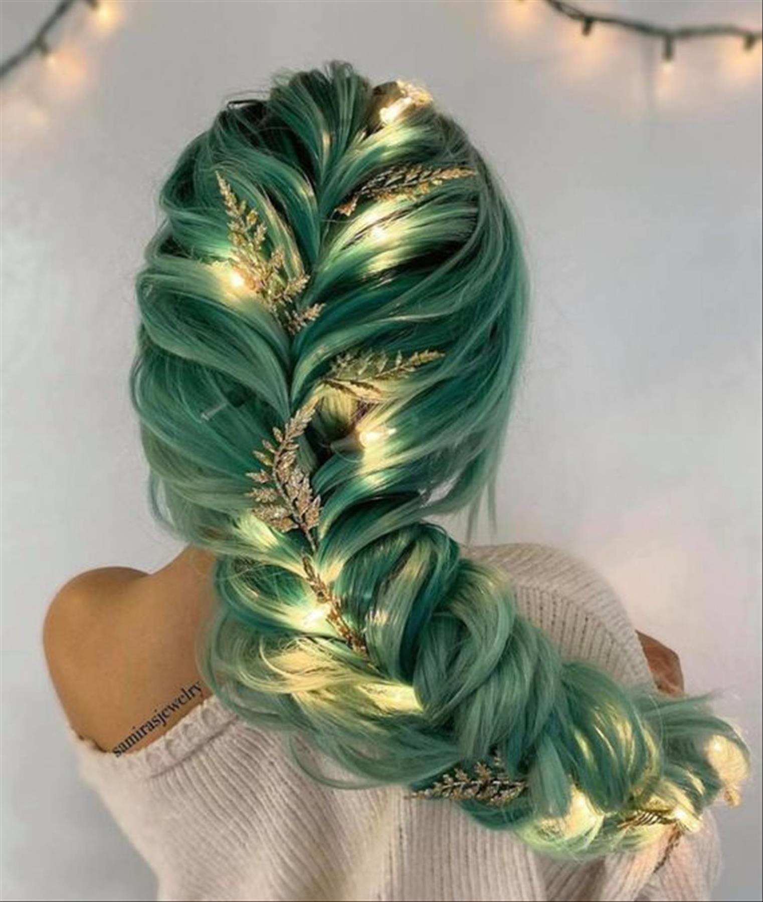 Brilliant Christmas Hair Color Ideas for Winter