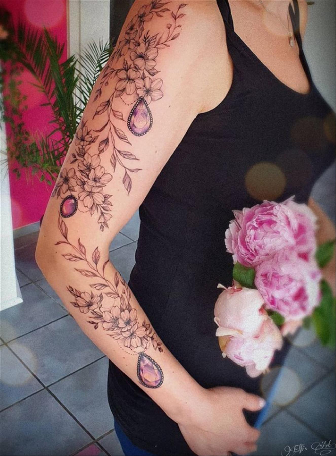 50+ Unique sleeve tattoos aesthetic for women 2022