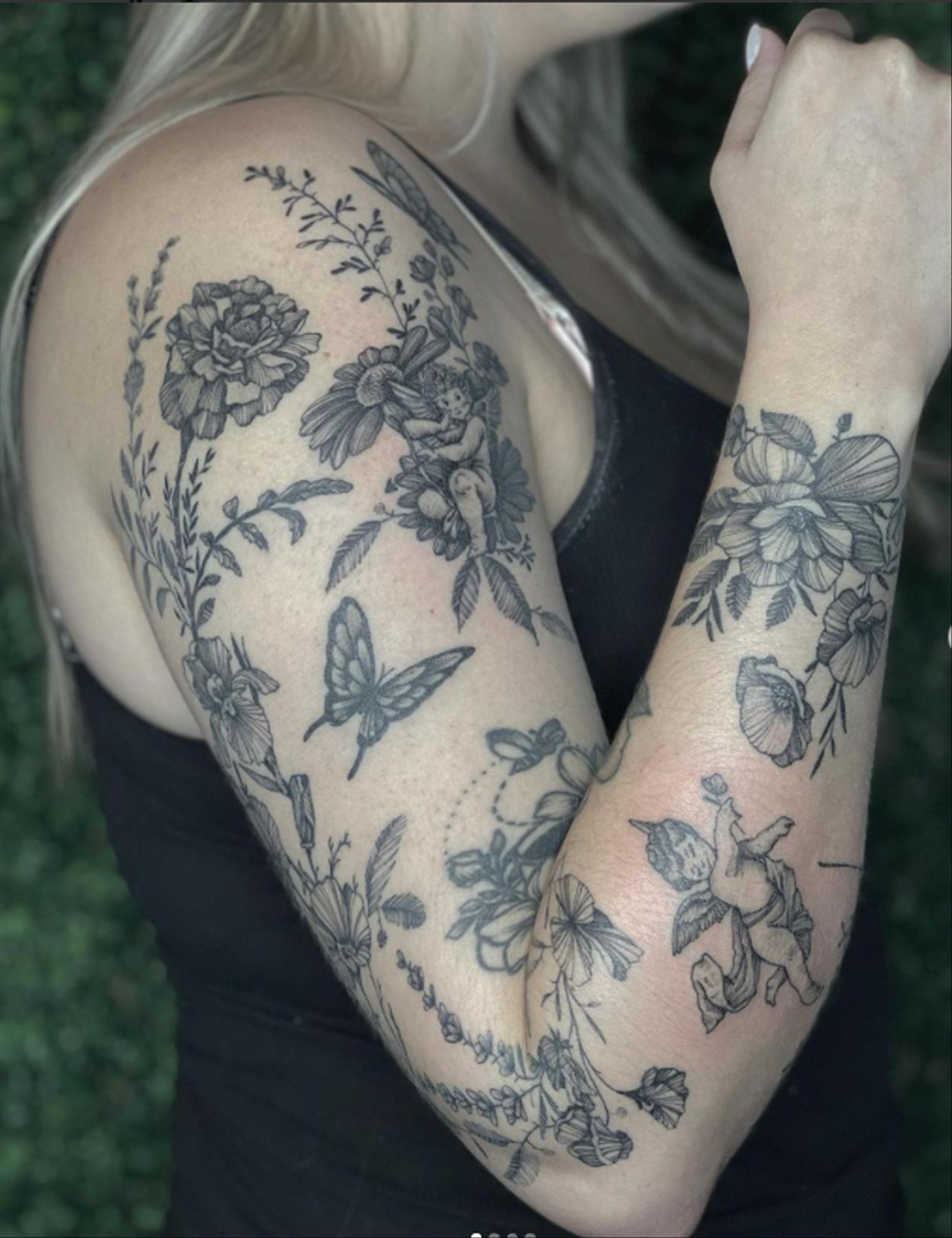 50+ Unique sleeve tattoos aesthetic for women 2022