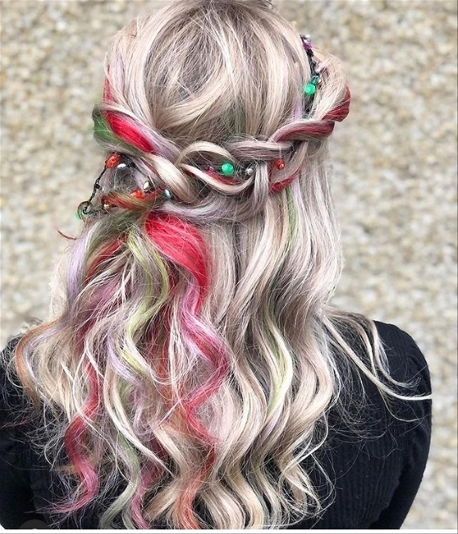 Brilliant Christmas Hair Color Ideas for Winter