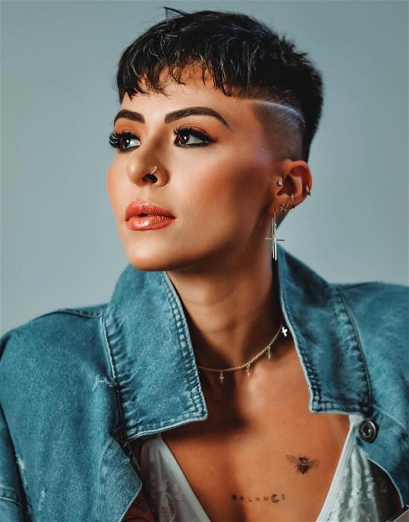 Best Short pixie haircut and hairstyle for cool women